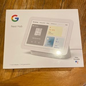 Google Nest Hub 2nd generation, 7” display NWT